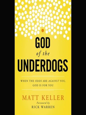 cover image of God of the Underdogs